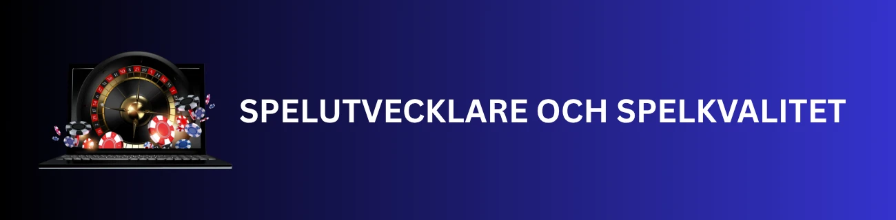 Spelutvecklare och Spelkvalitet