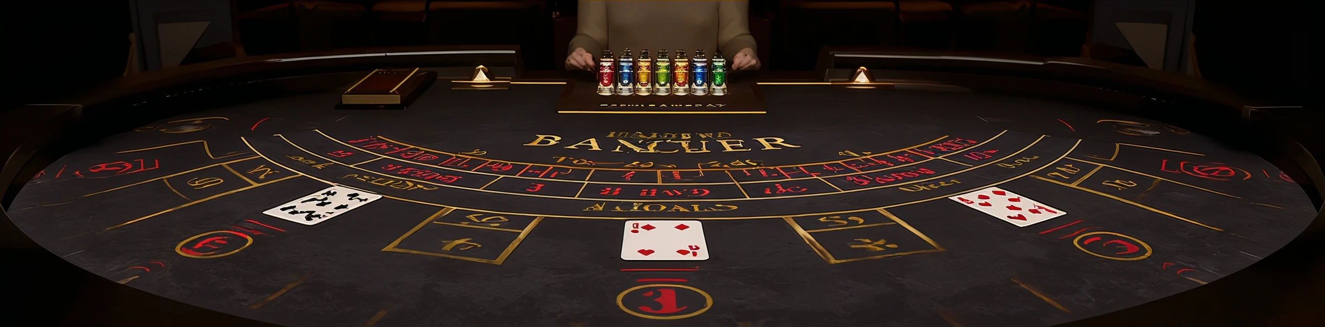 S&aring; fungerar baccarat vid bordet